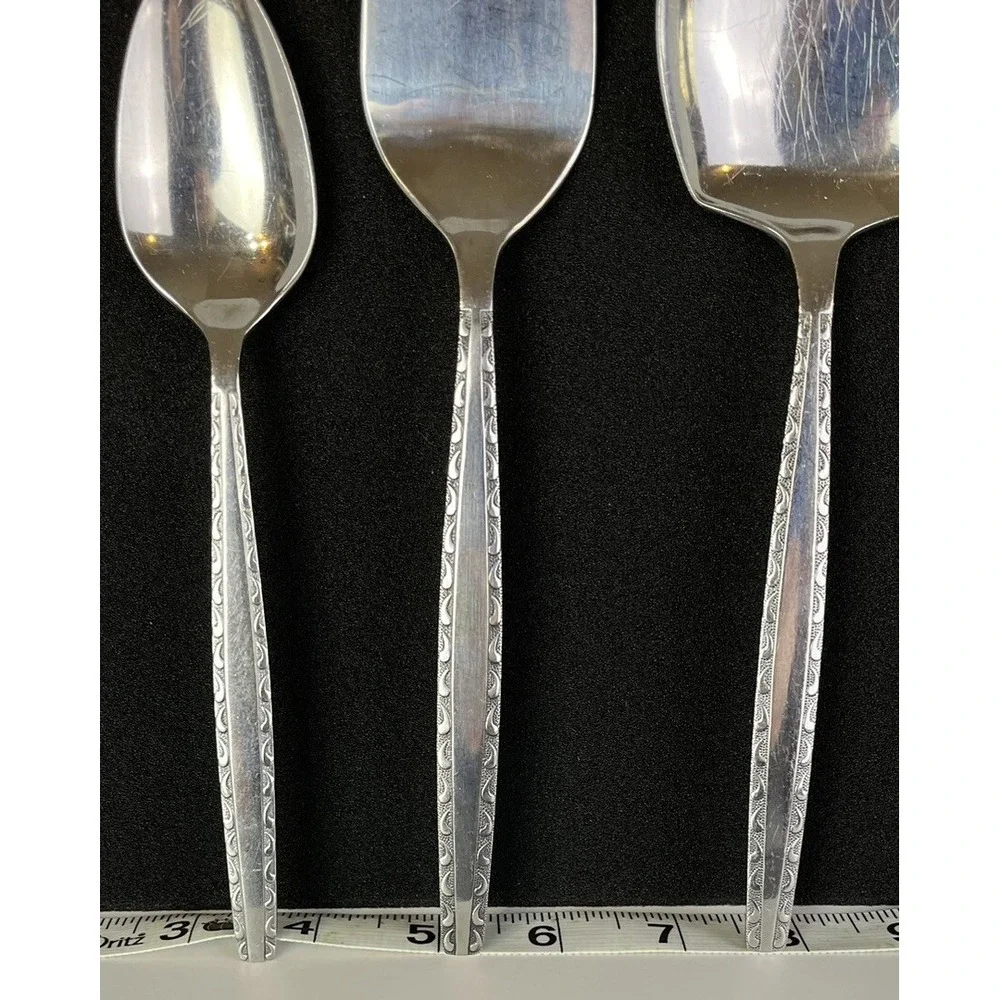 International Silver Luxury Stainless Flatware INS174 Spoon Serving Spoon Fork
